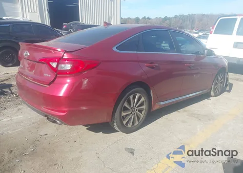 2016 Hyundai Sonata Sport from USA, damaged, VIN 5NPE34AF3GH291596